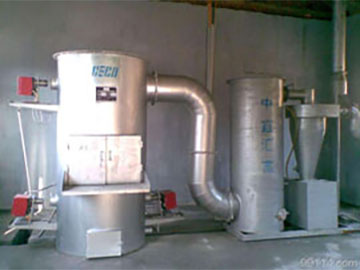 Exhaust gas dispose equipment